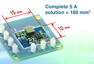 Vishay推出高集成度、高效率、高開關頻率的5A同步降壓穩壓器，引領電子元器件設計新潮流
